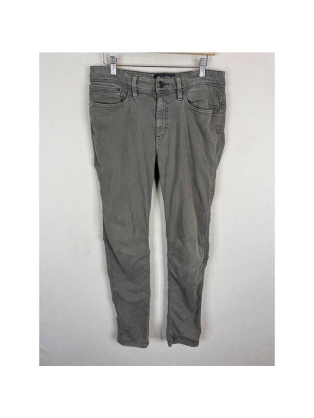 DU/ER N2X Slim Fit Grey Performance Pants Mens 32x32 Gusset Trousers